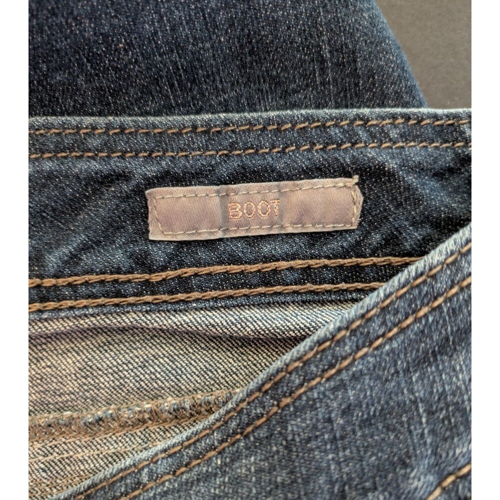 Melissa McCarthy Seven7 Womens 18W Bootcut Jeans Dark Wash Blue Stretch - Picture 7 of 10